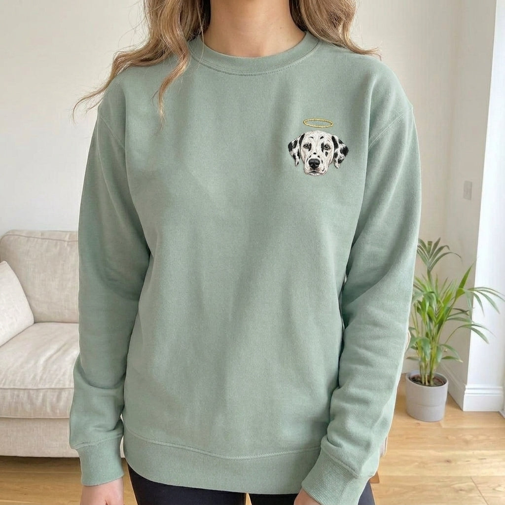 Pet Memorial Embroidered Sweatshirt