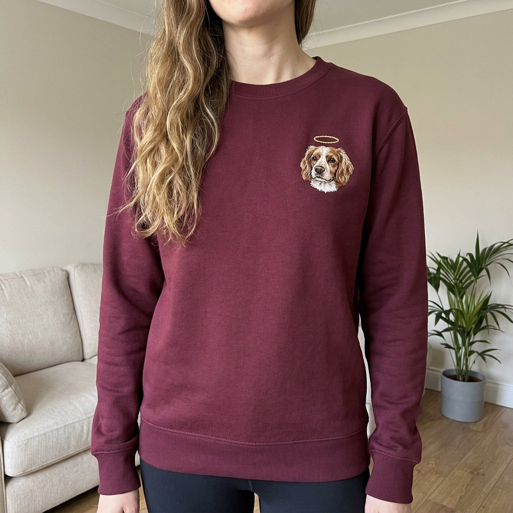 Pet Memorial Embroidered Sweatshirt