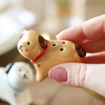Ceramic Dog Salt and Pepper Shakers - Lucy and Lola Shop