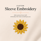 Custom Sleeve Embroidery - Lucy and Lola Shop