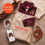 Embroidered Pet Portrait Fleece Full-Zip Jacket - Lucy and Lola Shop