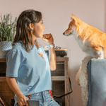 Embroidered Pet Portrait 100% Organic Cotton T-Shirt - Lucy and Lola Shop- Custom embroidered pet t shirt