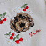 Embroidered Pet Portrait Sweatshirt - Lucy and Lola Shop