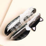 Large Black and White Cat Hair Clip - Lucy and Lola Shop