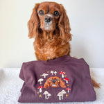 New: Autumn Design Embroidered Pet Portrait Organic Sweatshirt - Lucy and Lola Shop