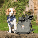 Recycled Large Embroidered Pet Portrait Backpack - Lucy and Lola Shop