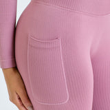 Seamless Ribbed Dog Walking Shorts (Two Pockets) - Lucy and Lola Shop
