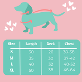 Teal Heart Knitted Dog Jumper or Cat Jumper - All Profits to the Dog's Trust - Lucy and Lola Shop